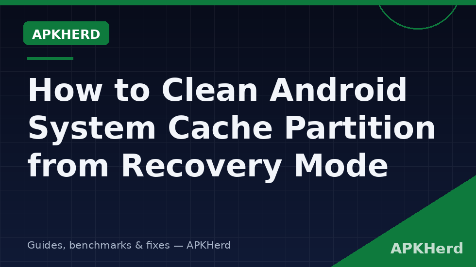 Android recovery mode menu on a Samsung phone highlighting Wipe cache partition above the factory reset option