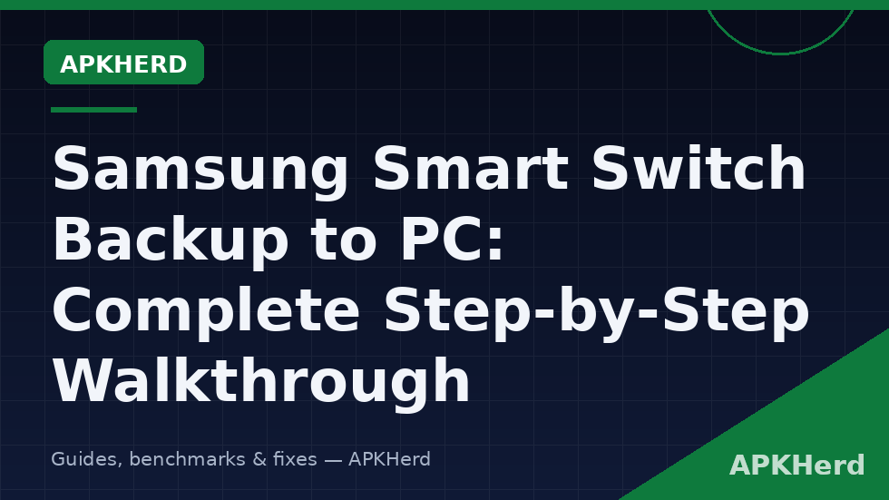 Samsung Galaxy phone connected by USB to a PC running Smart Switch backup